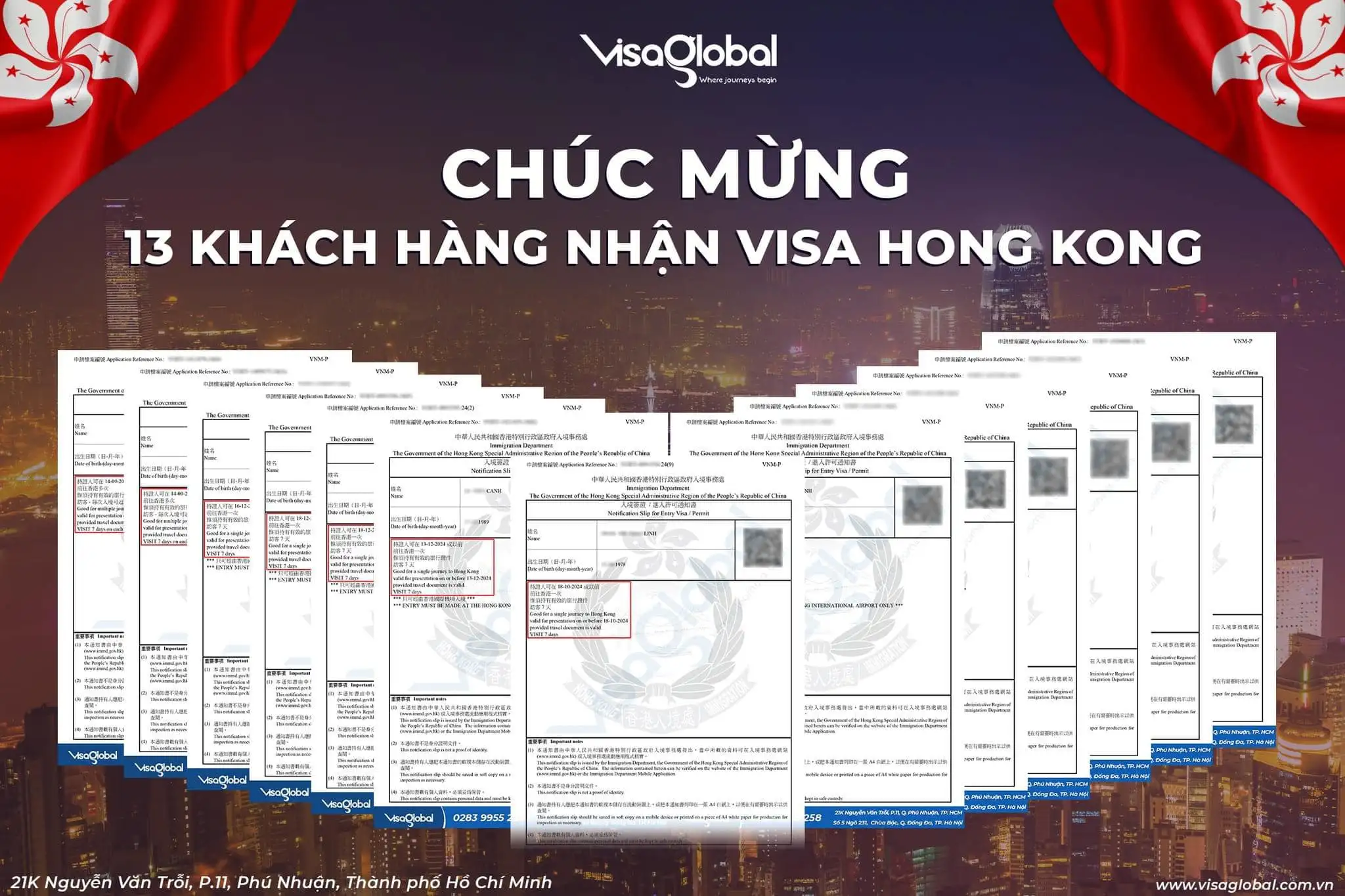 Dịch vụ làm visa Hong Kong uy tín